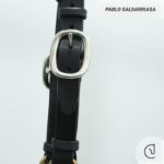 Pechera para caballos en cuero negro – Pablo Saldarriaga – Caballo ecuestre – 3
