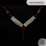 Pechera con tejido en lana – Pablo Saldarriaga – Caballo ecuestre –