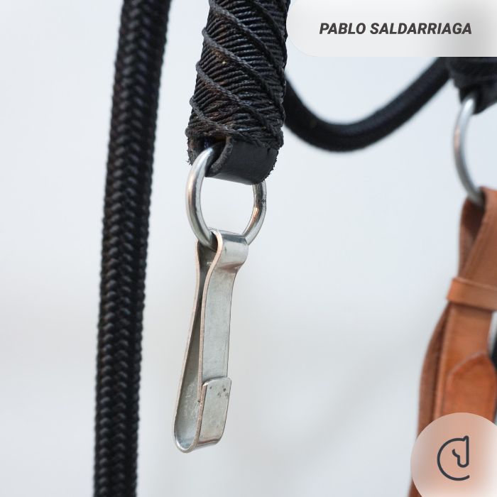 Collar con riendas -pablo Saldarriaga – caballo ecuestre-2