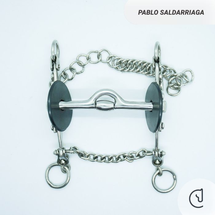 Freno de escobillas pata española desarmable – Pablo Saldarriaga – caballo ecuestre-2